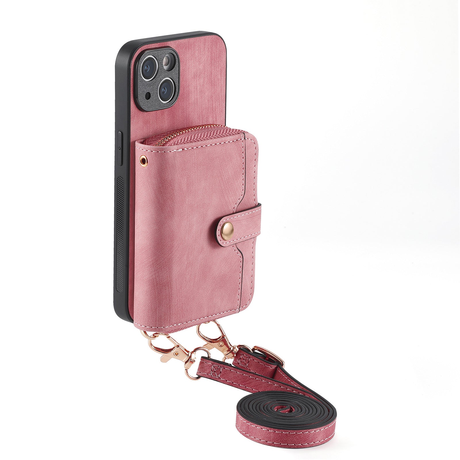 Crossbody Zipper Wallet Phone Case