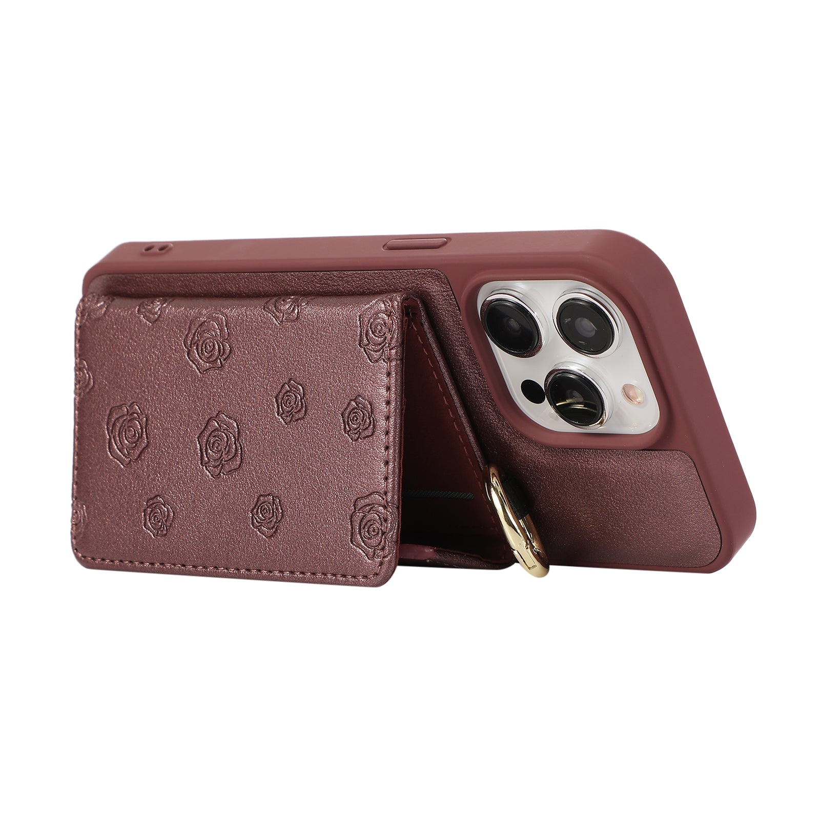 ANKAW Fashion Full Color Crossbody Leather Phone Case Wallet