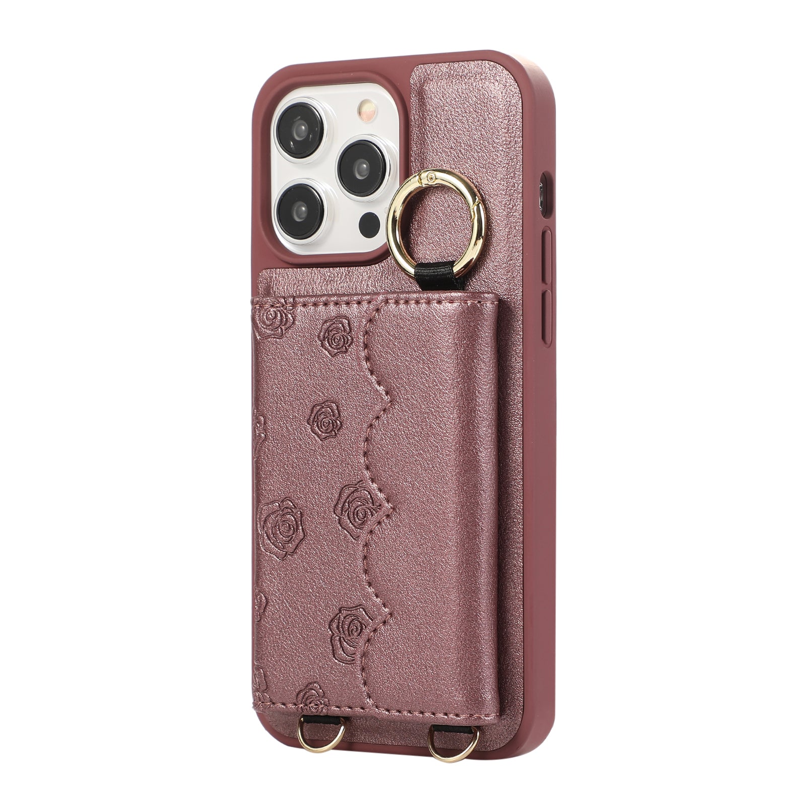 ANKAW Fashion Full Color Crossbody Leather Phone Case Wallet