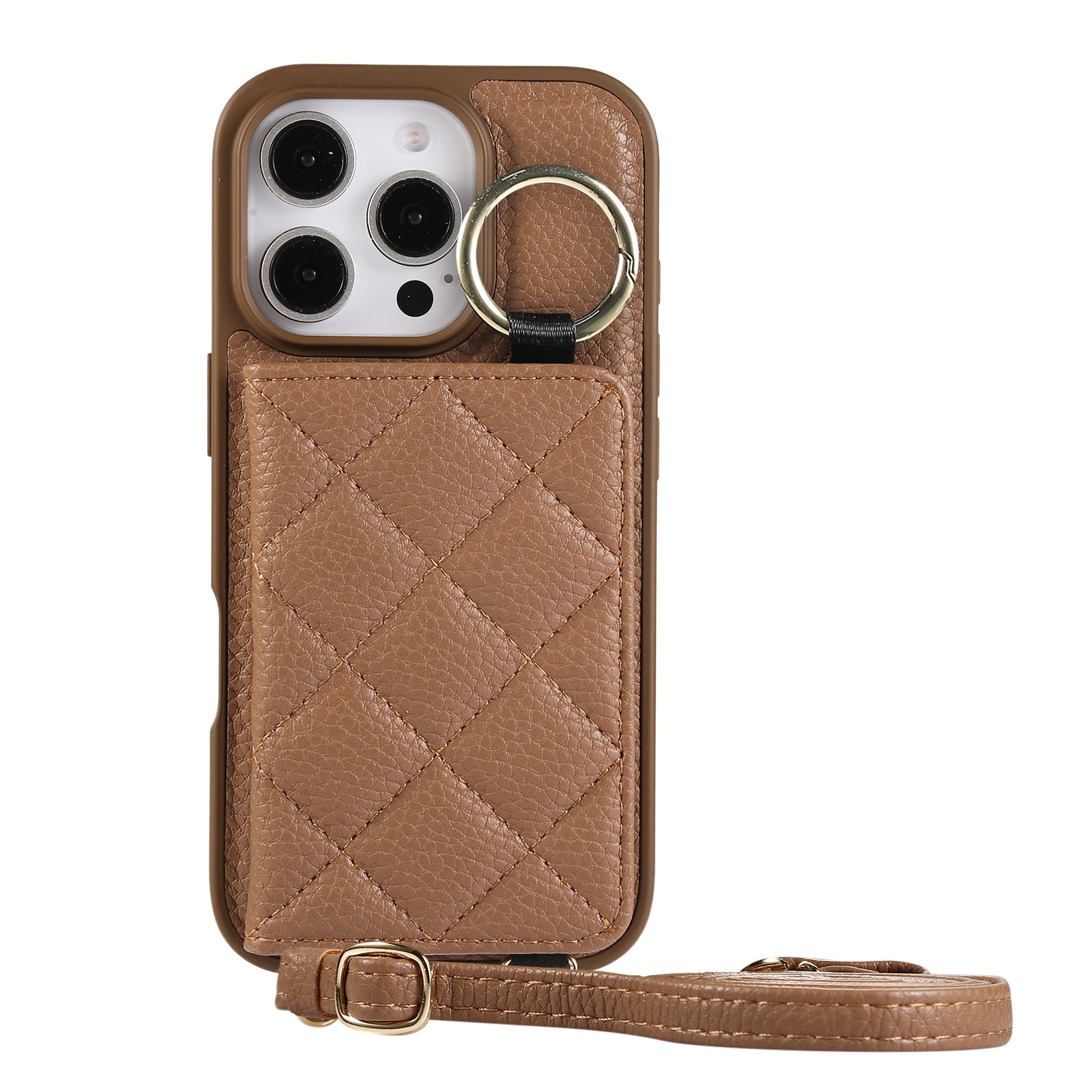 ANKAW Colorful crossbody phone case with 360-degree rotating stand