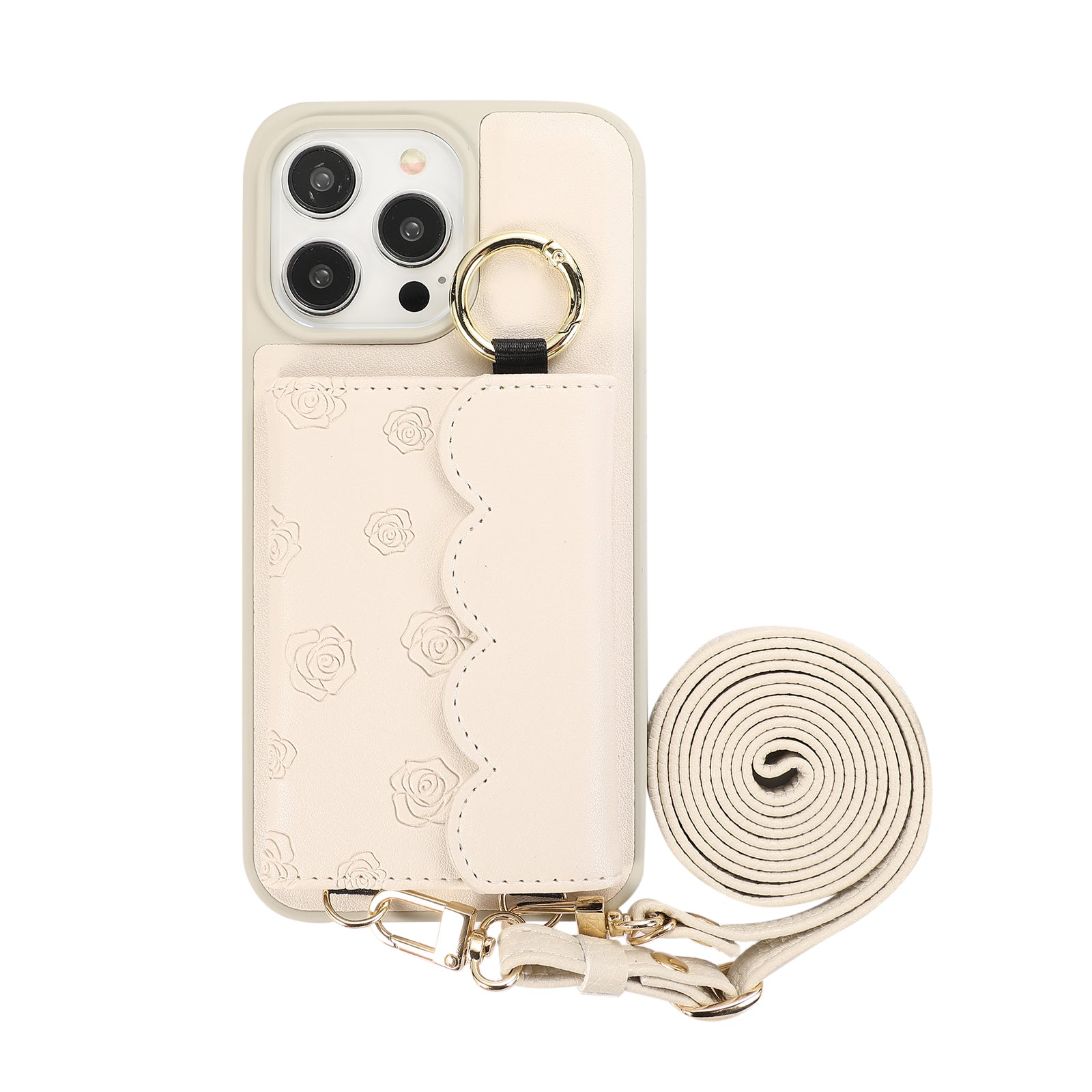 ANKAW Fashion Full Color Crossbody Leather Phone Case Wallet