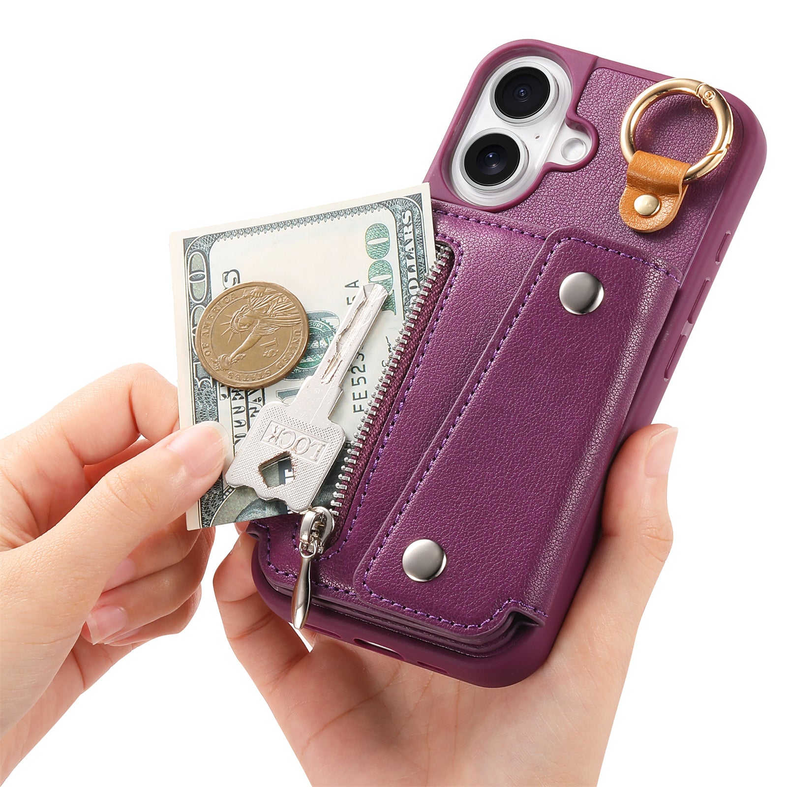 ANKAW multifunctional mobile phone case wallet mobile phone case