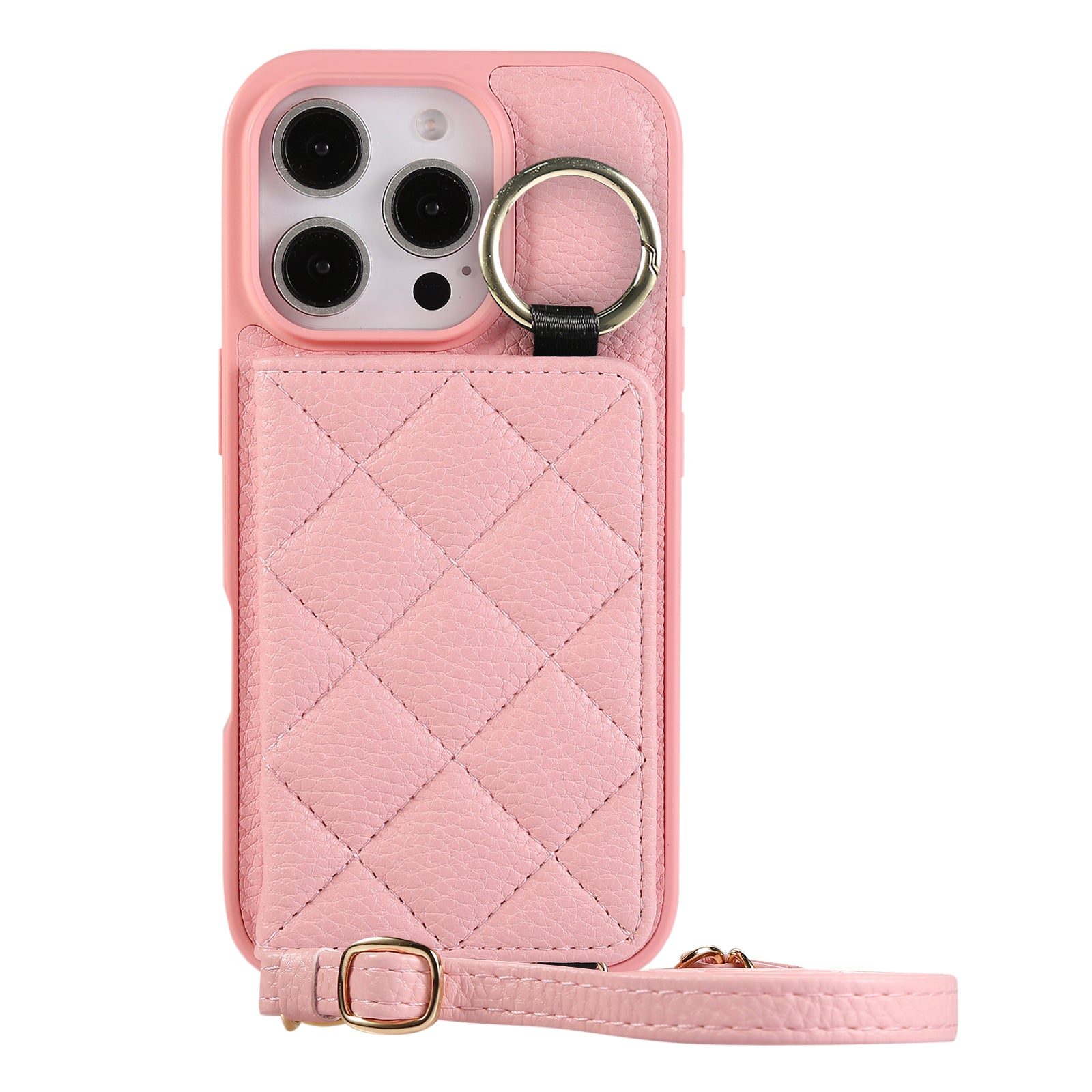 ANKAW Colorful crossbody phone case with 360-degree rotating stand