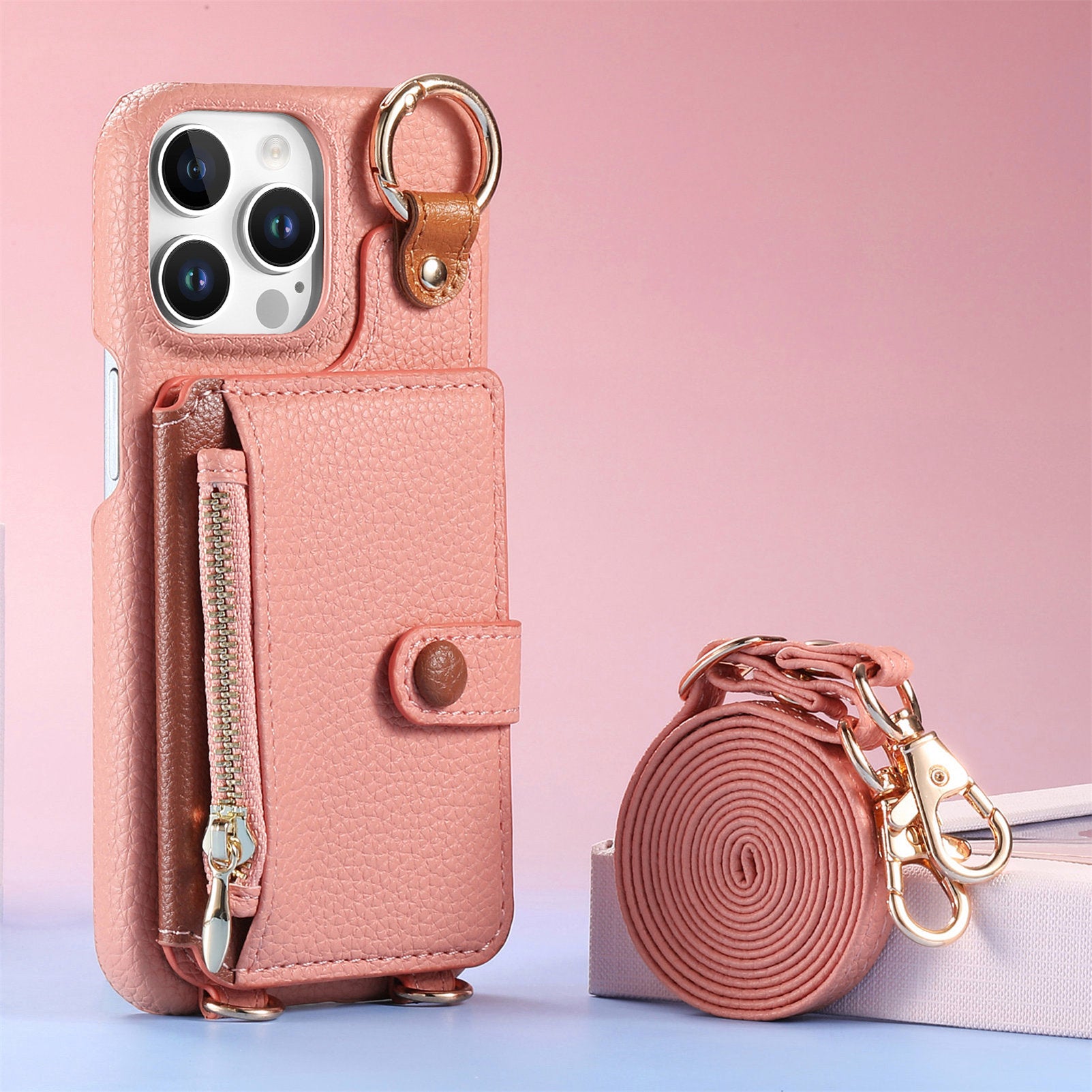 Original design versatile crossbody phone case wallet