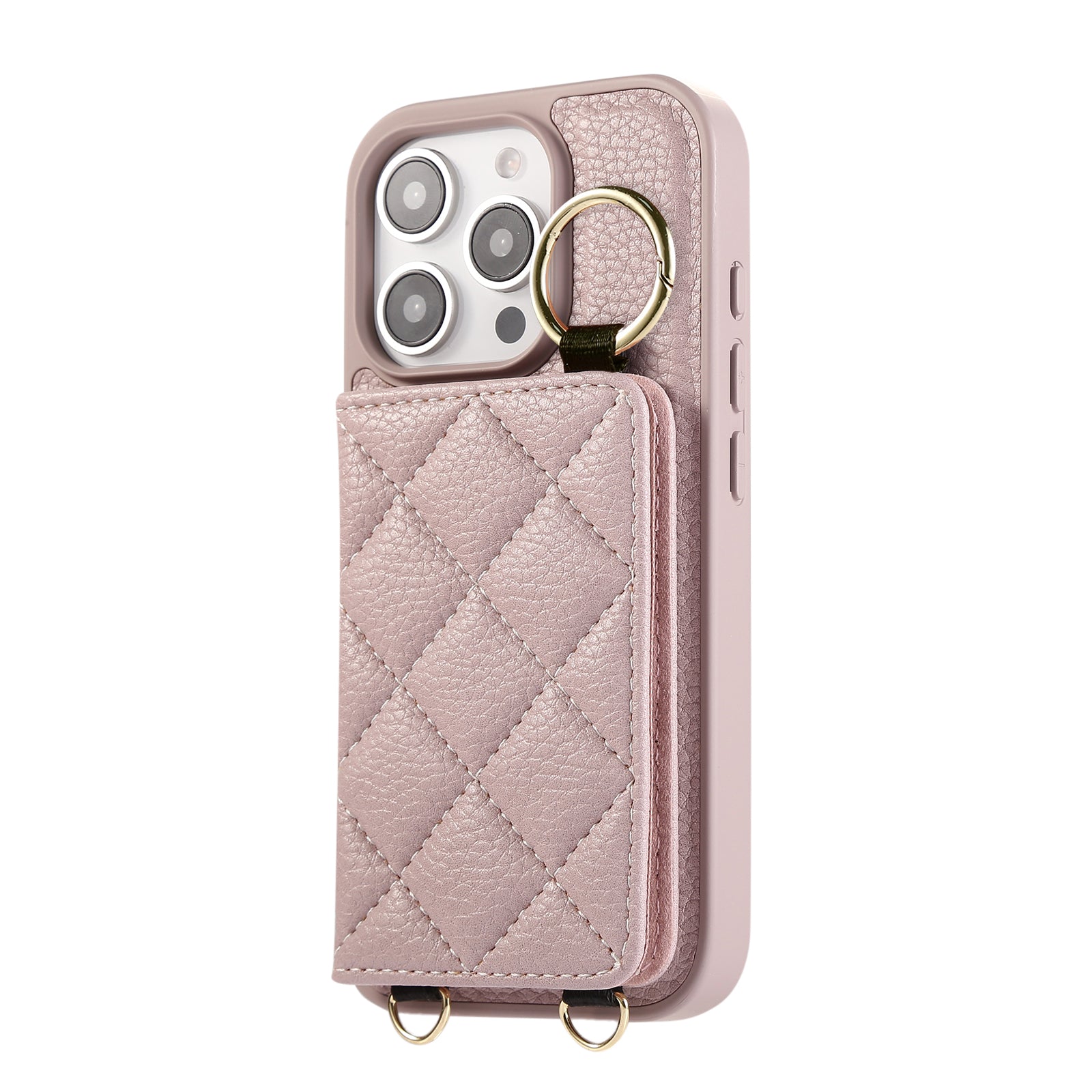 ANKAW Colorful crossbody phone case with 360-degree rotating stand