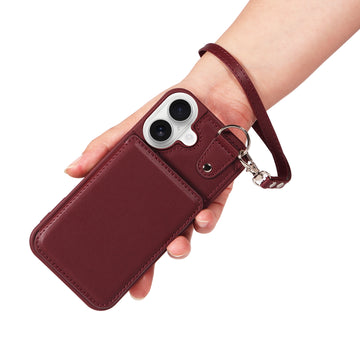 Ankaw RFID Anti-Theft Crossbody Phone Case and Wallet with Bracket