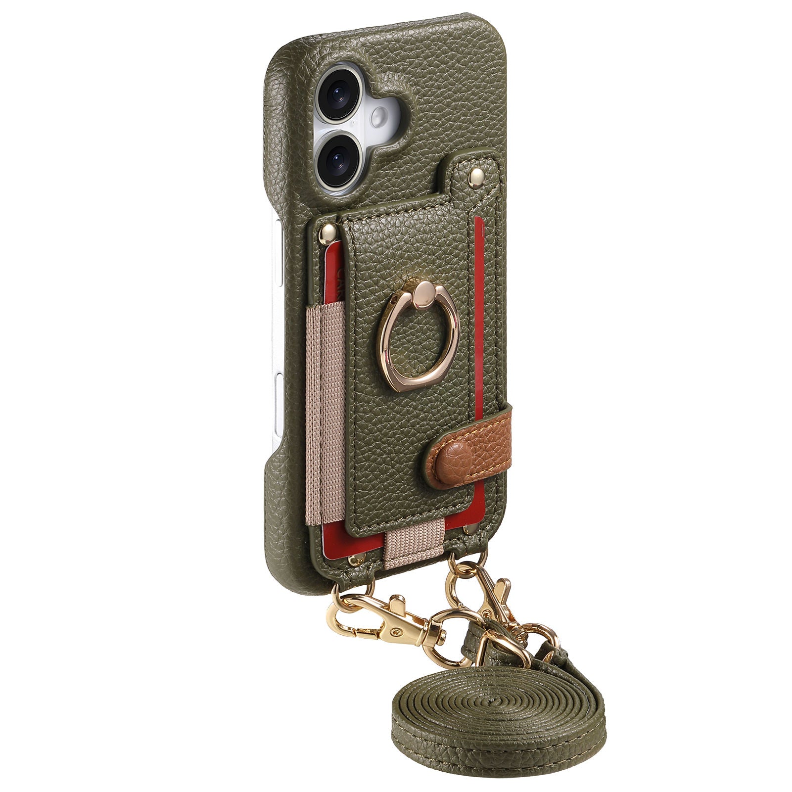 Original design versatile pocket design crossbody phone case