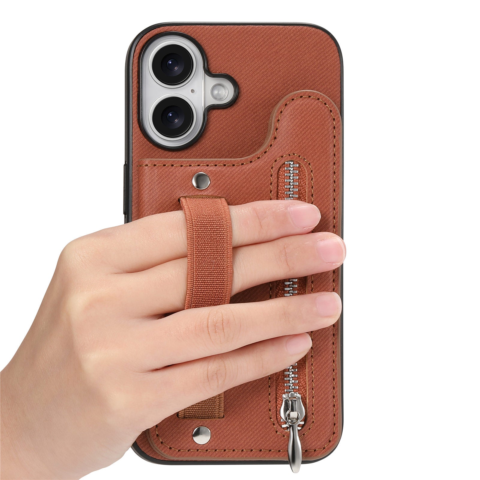 ANKAW multifunctional zipper wallet mobile phone protective case