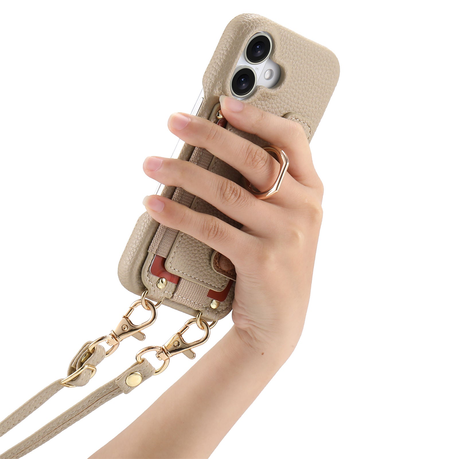 Original design versatile pocket design crossbody phone case