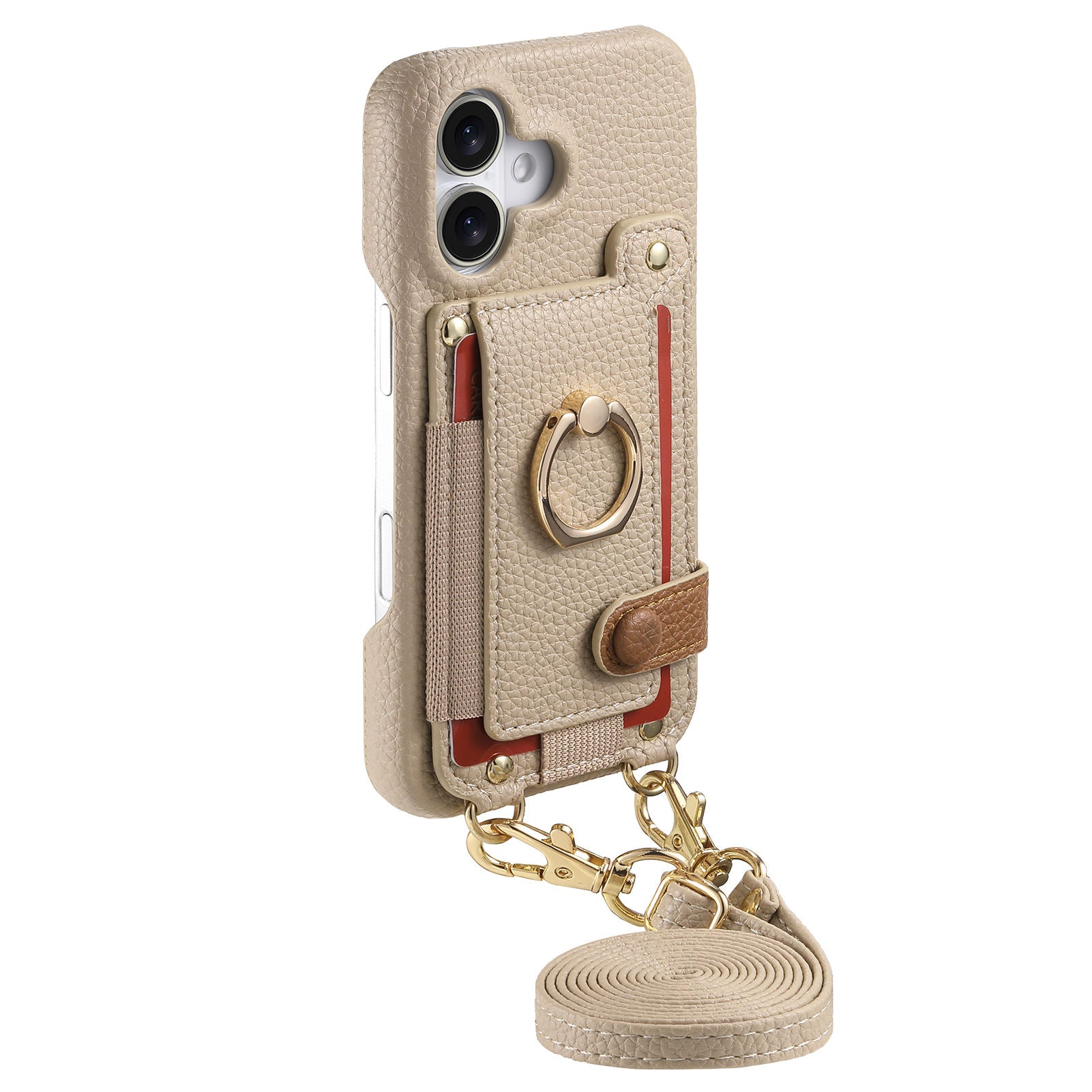 Original design versatile pocket design crossbody phone case