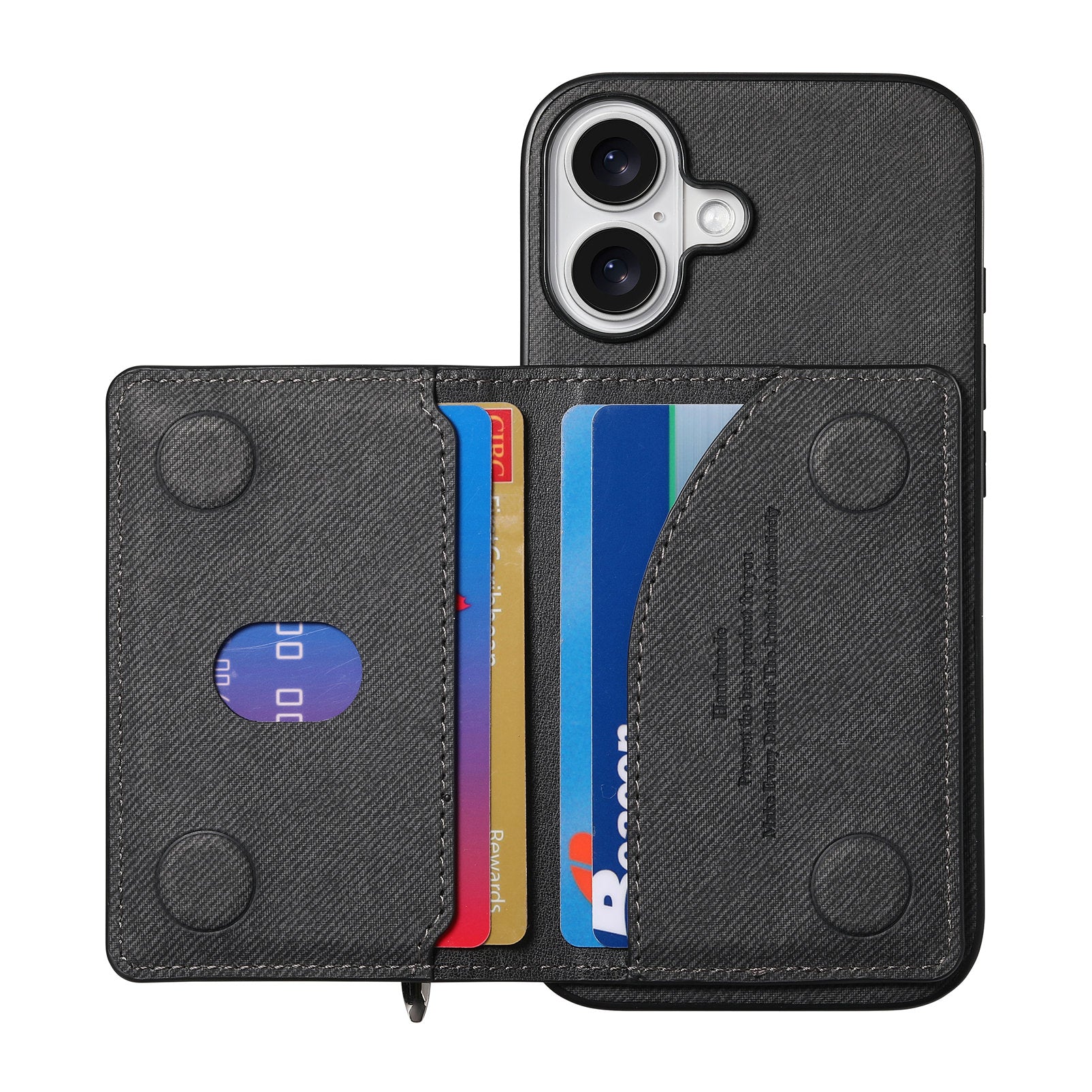 RFID Anti-theft Leather Phone Case Wallet