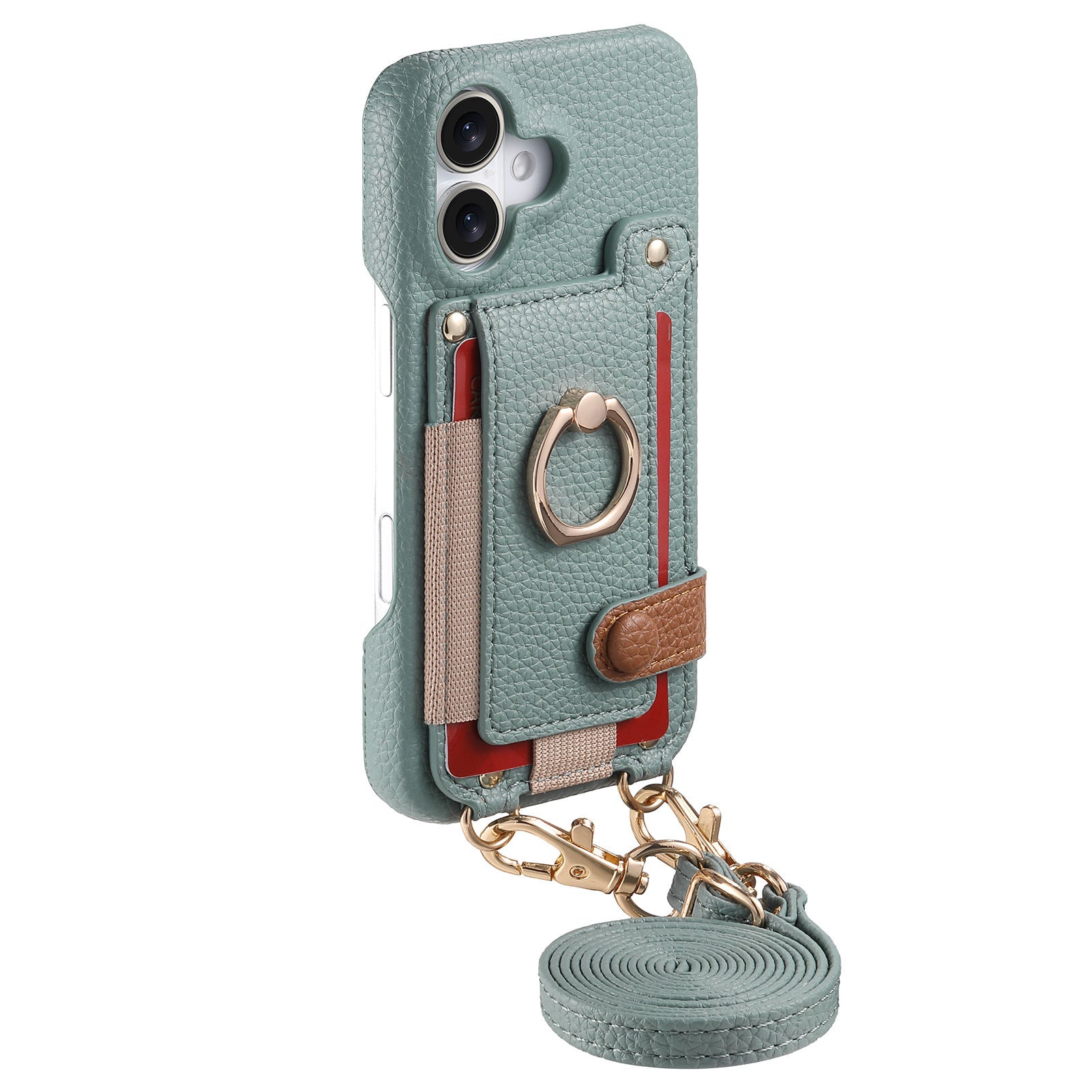 Original design versatile pocket design crossbody phone case