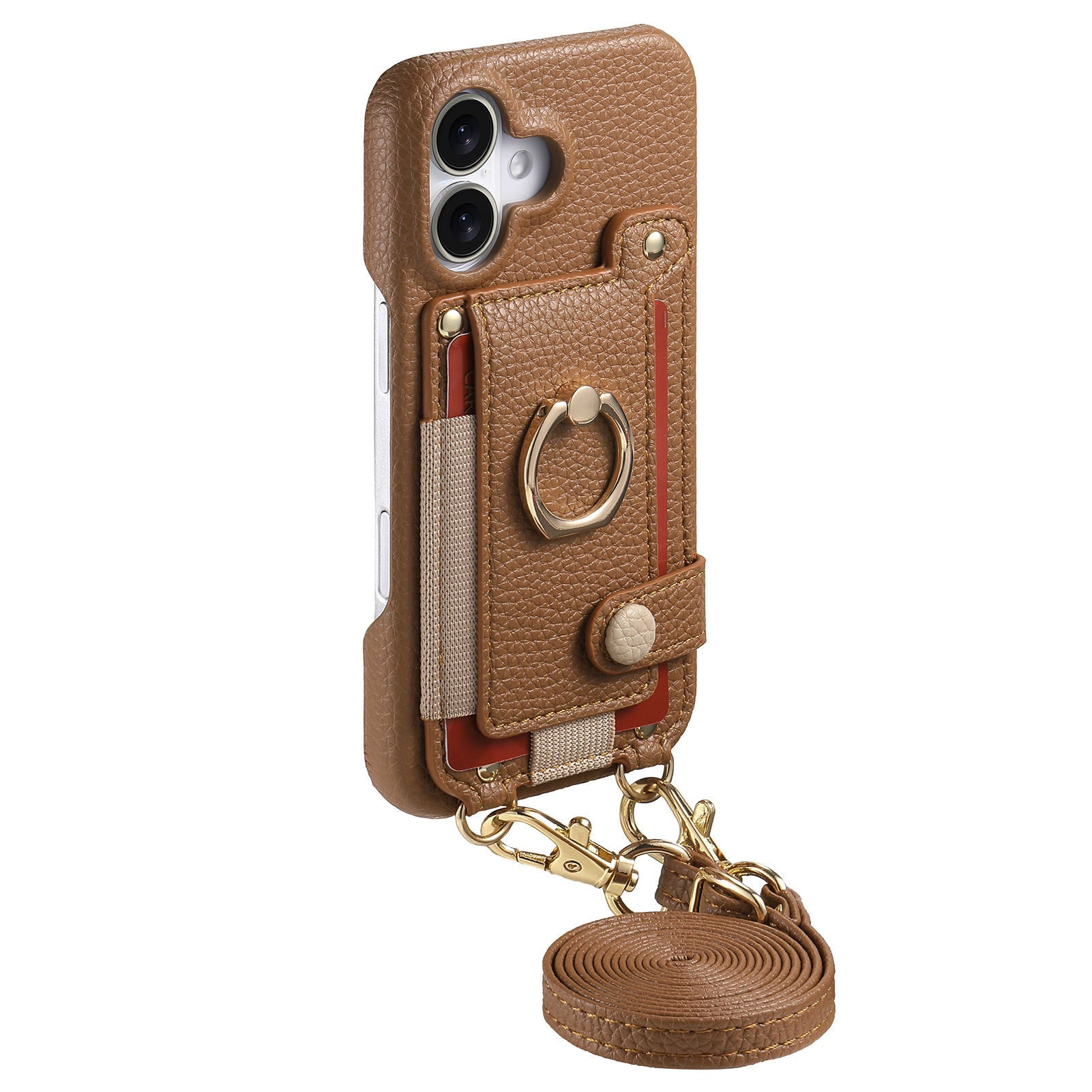 Original design versatile pocket design crossbody phone case