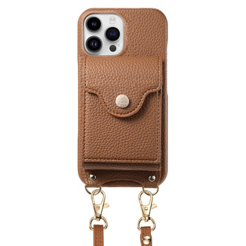 Original design crossbody leather phone case wallet
