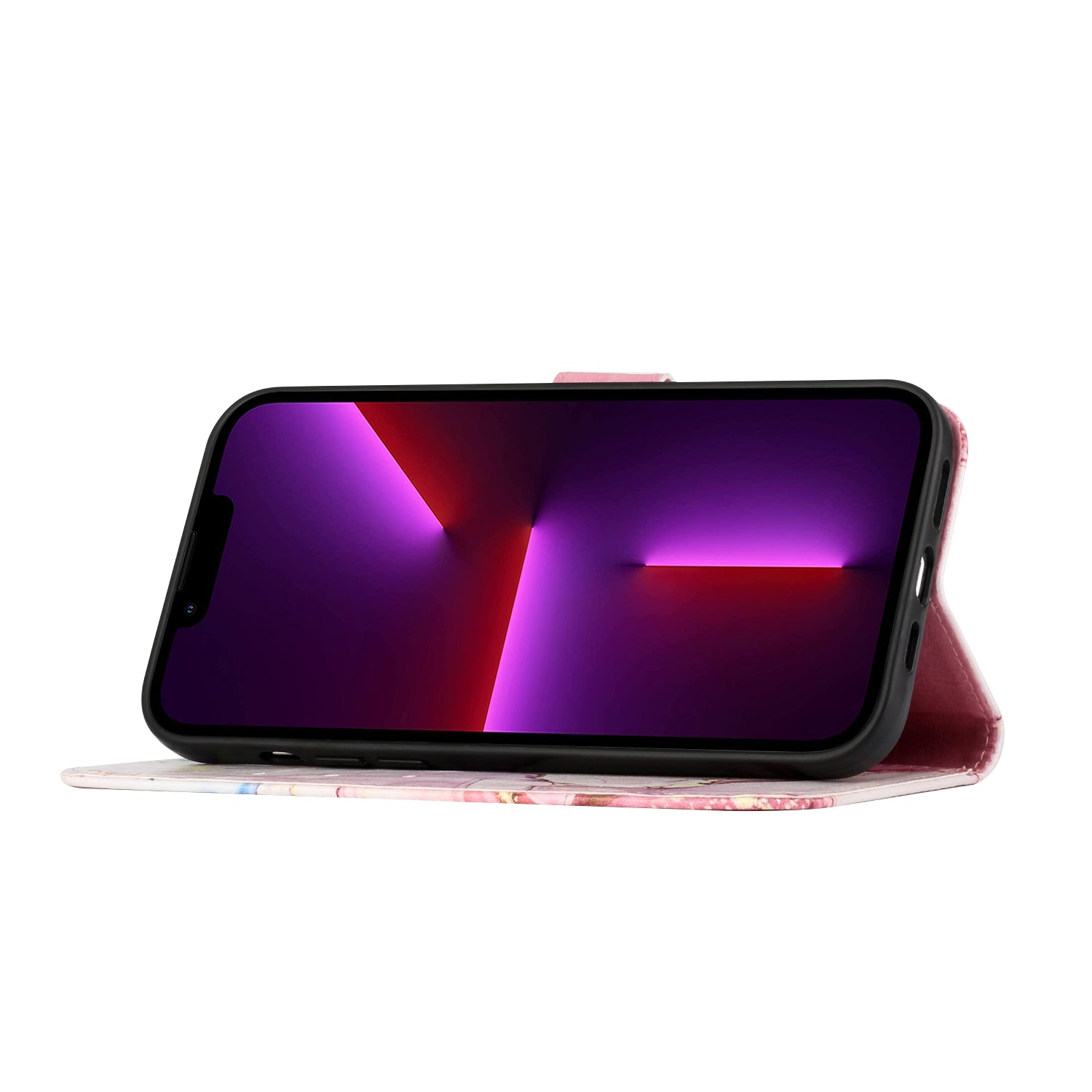 Marble Texture Crossbody Phone Case Wallet