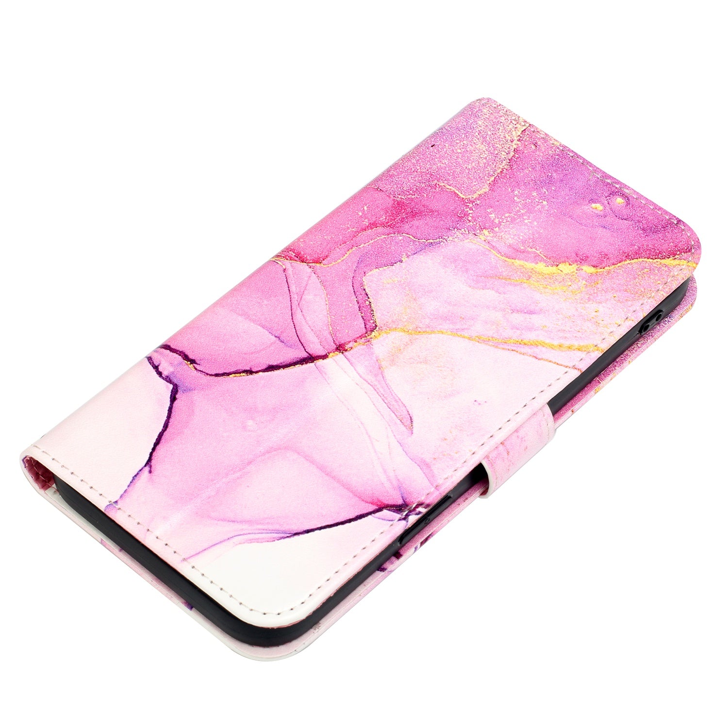 Marble Texture Crossbody Phone Case Wallet
