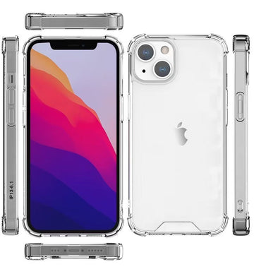 Anti-fall transparent phone case