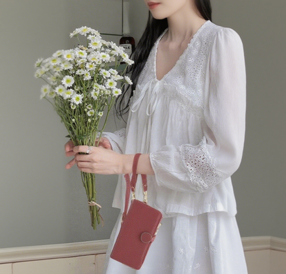 Multifunctional Wrist Zipper Leather Phone Case Wallet