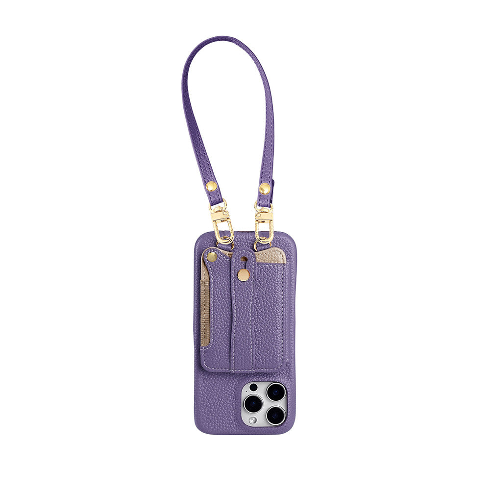 Original Design Leather Wrist leather fashionable all-match mobile phone case