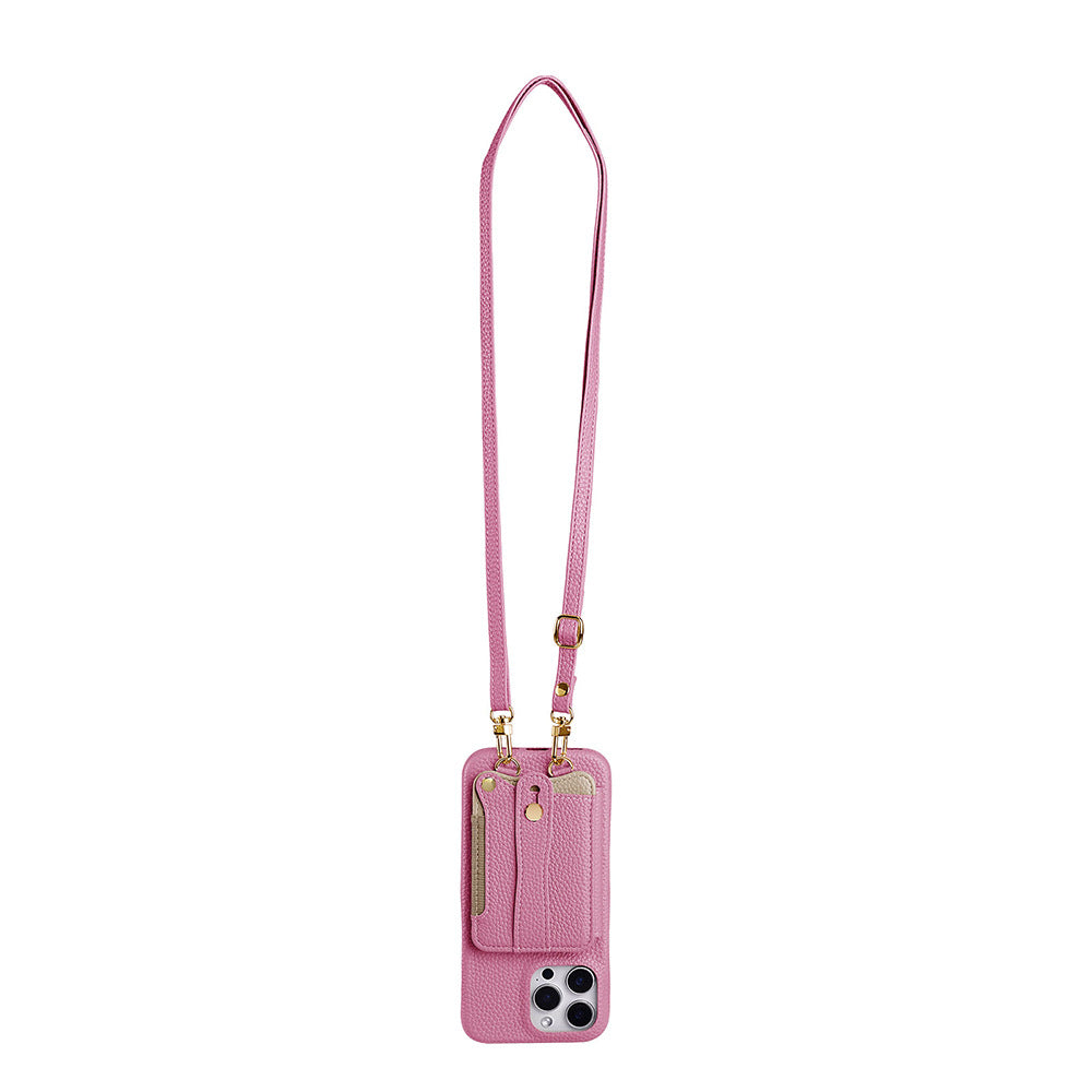 Original Design Adjustable Crossbody Leather Phone Case Wallet