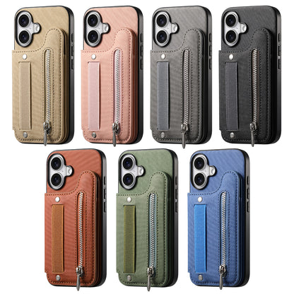 ANKAW multifunctional zipper wallet mobile phone protective case