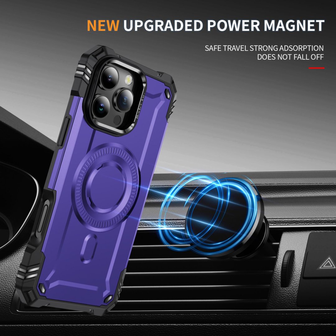 Two-in-one Armor Wireless Charging Phone Case