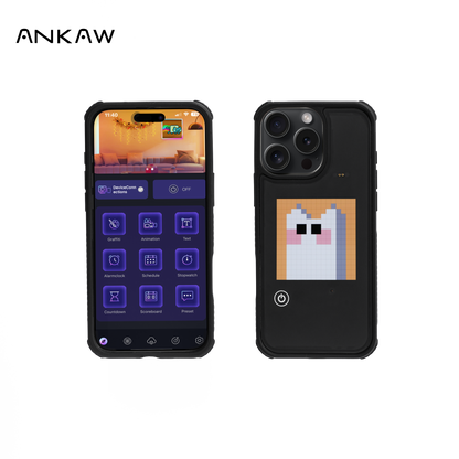 LED Smart Illuminated DIY Editable and Sound-Activated Ankaw Phone Case