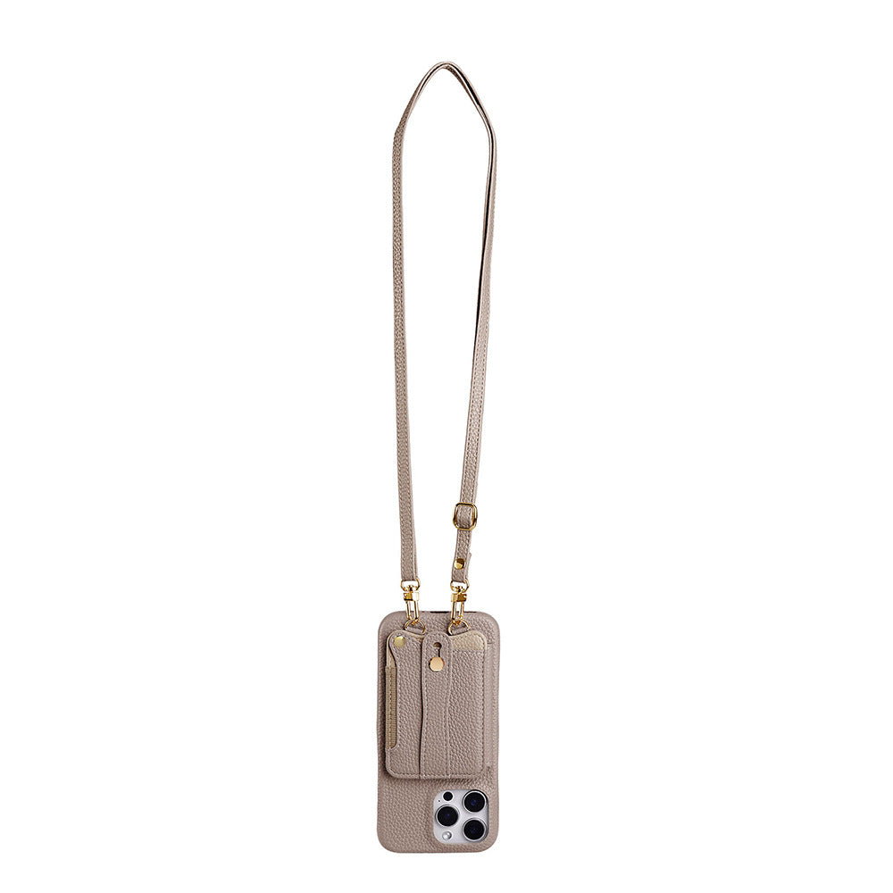 Original Design Adjustable Crossbody Leather Phone Case Wallet