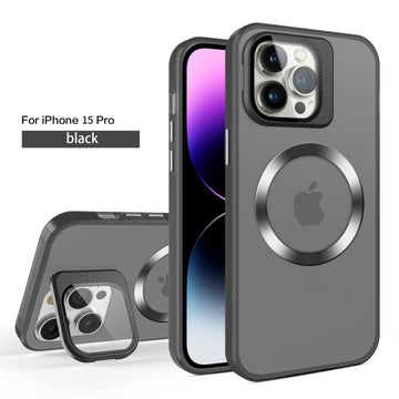 Lens holder CD magnetic phone case