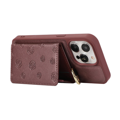 ANKAW Fashion Full Color Crossbody Leather Phone Case Wallet