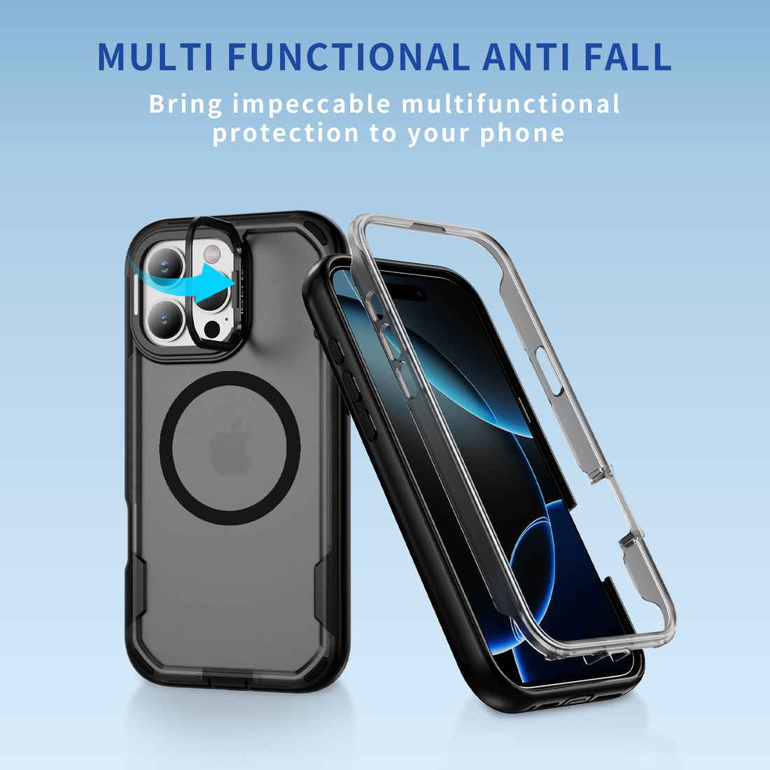 Ankaw iPhone 16 Pro Max Case Wireless charging