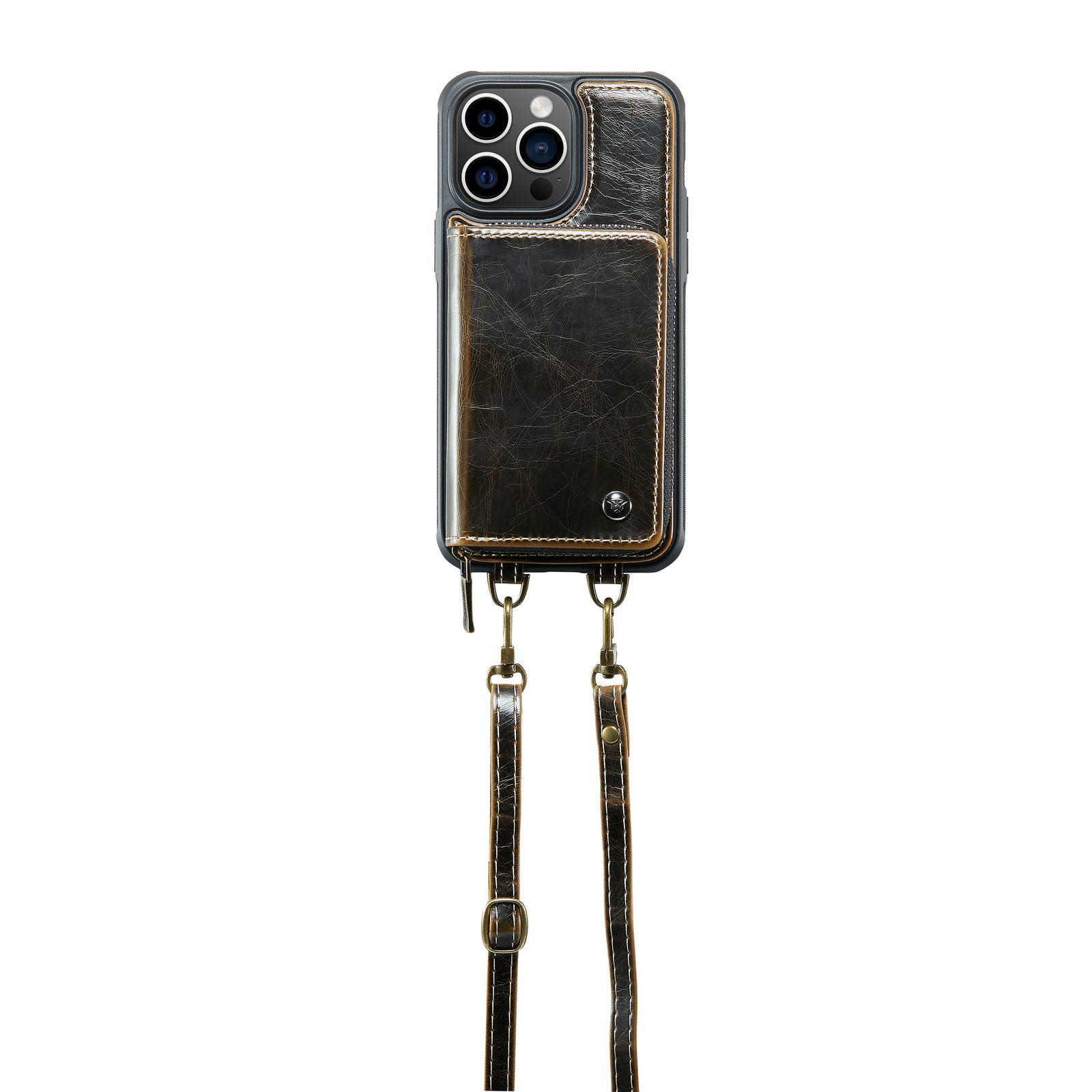 Adjustable crossbody strap and spacious wallet design