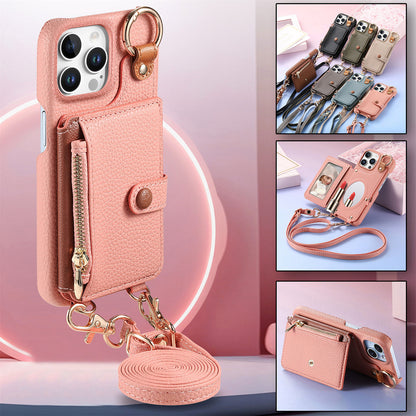 Original design versatile crossbody phone case wallet