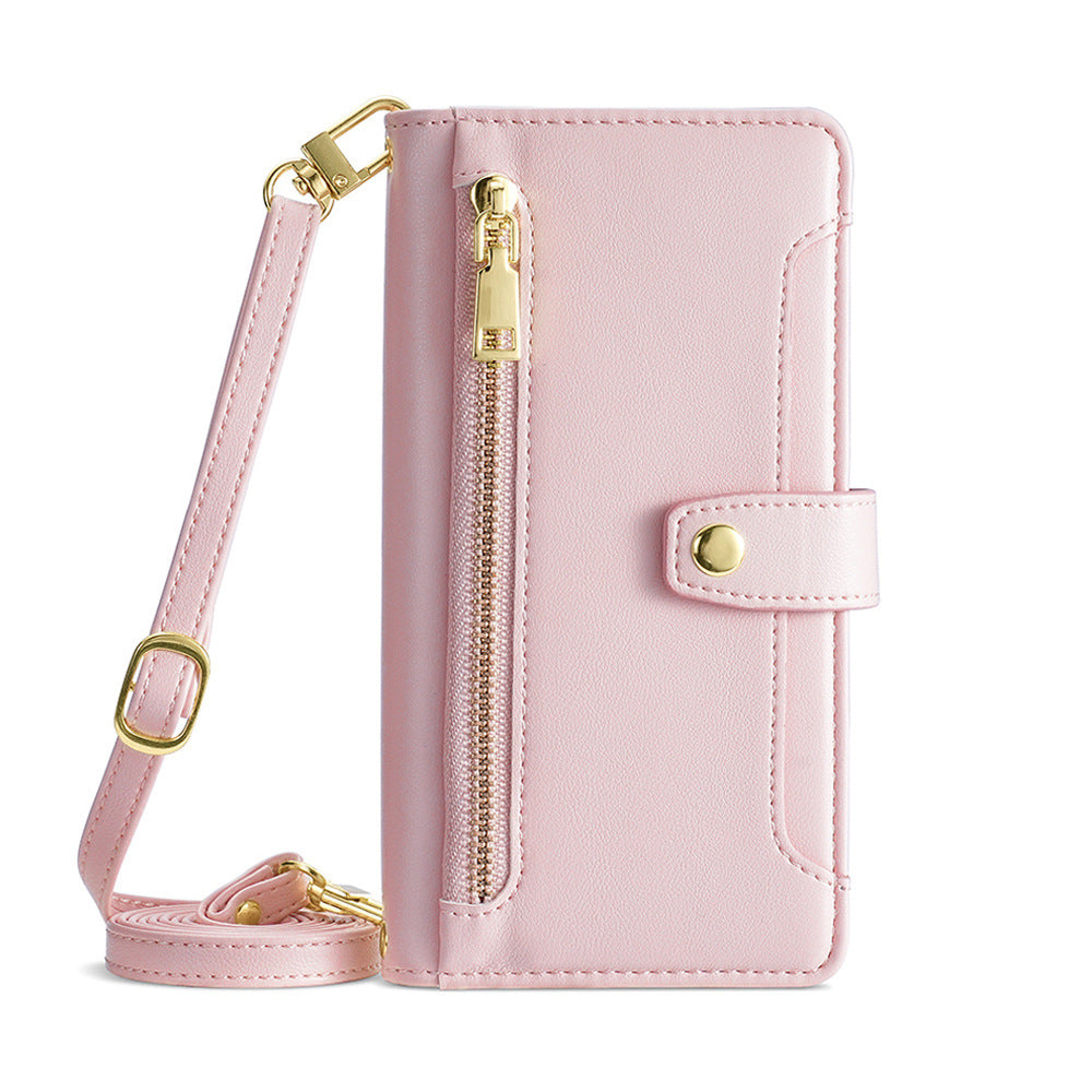 Original design versatile leather wrist phone case wallet