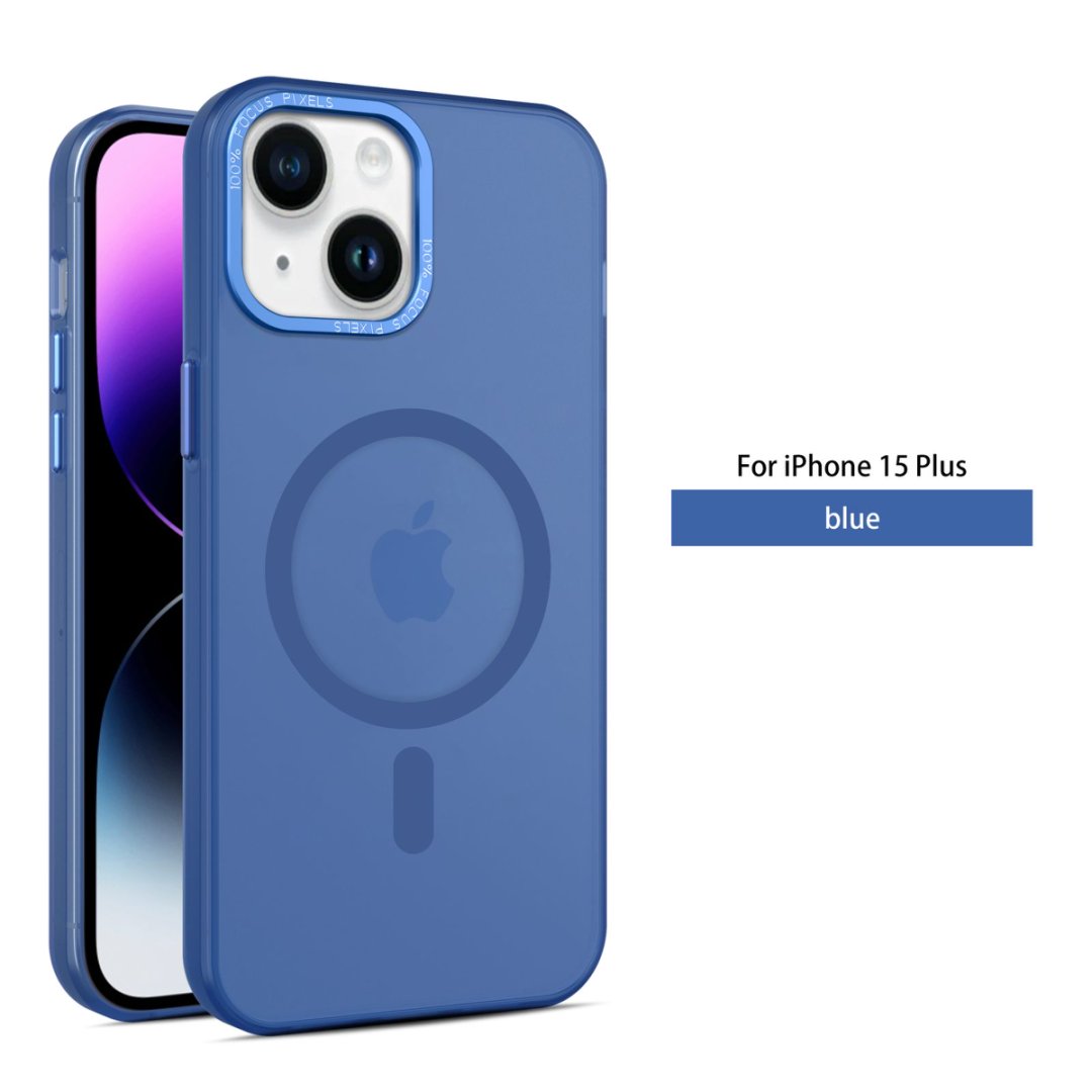 Ankaw strong magnetic anti-fingerprint frosted phone case