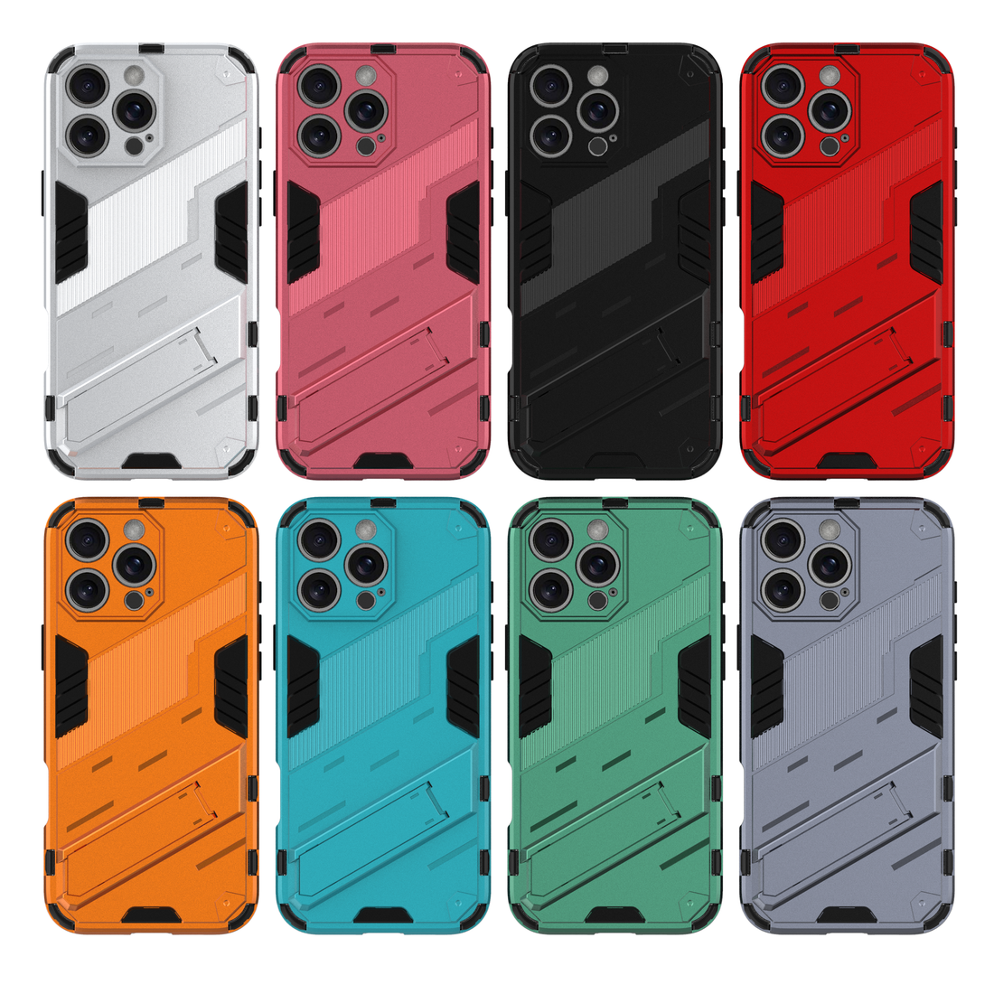 Two-in-one armor anti-fall mobile phone case