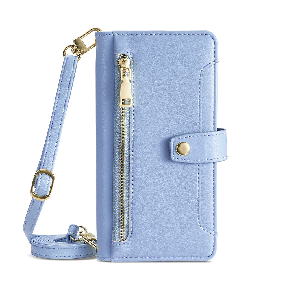 Original design versatile leather wrist phone case wallet