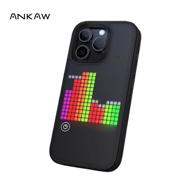 LED Smart Illuminated DIY Editable and Sound-Activated Ankaw Phone Case