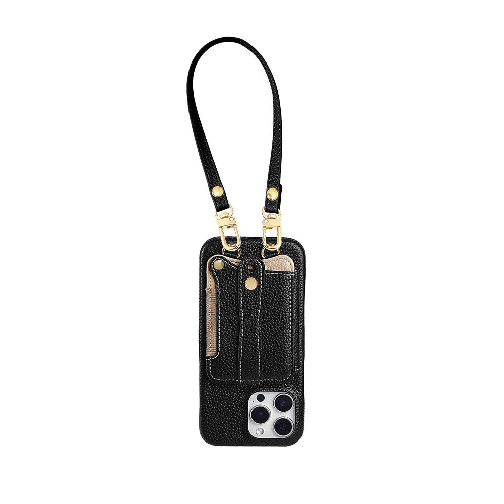 Original Design Leather Wrist leather fashionable all-match mobile phone case