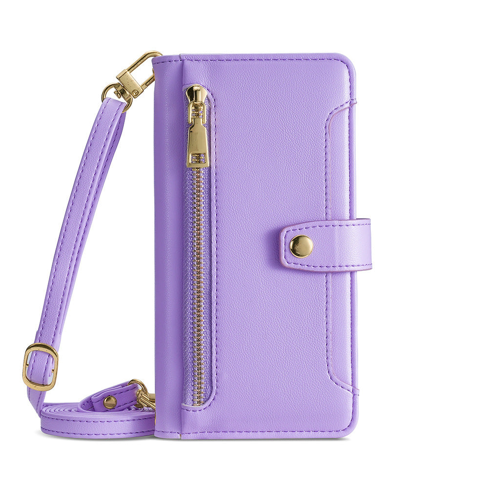 Original design versatile leather wrist phone case wallet