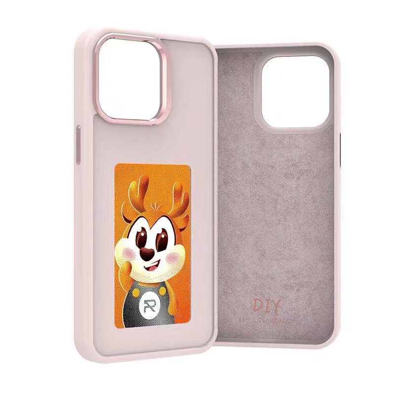 InK-NFC smart four-ink iphone13,14,15 pro max mobile phone case