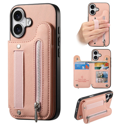 ANKAW multifunctional zipper wallet mobile phone protective case