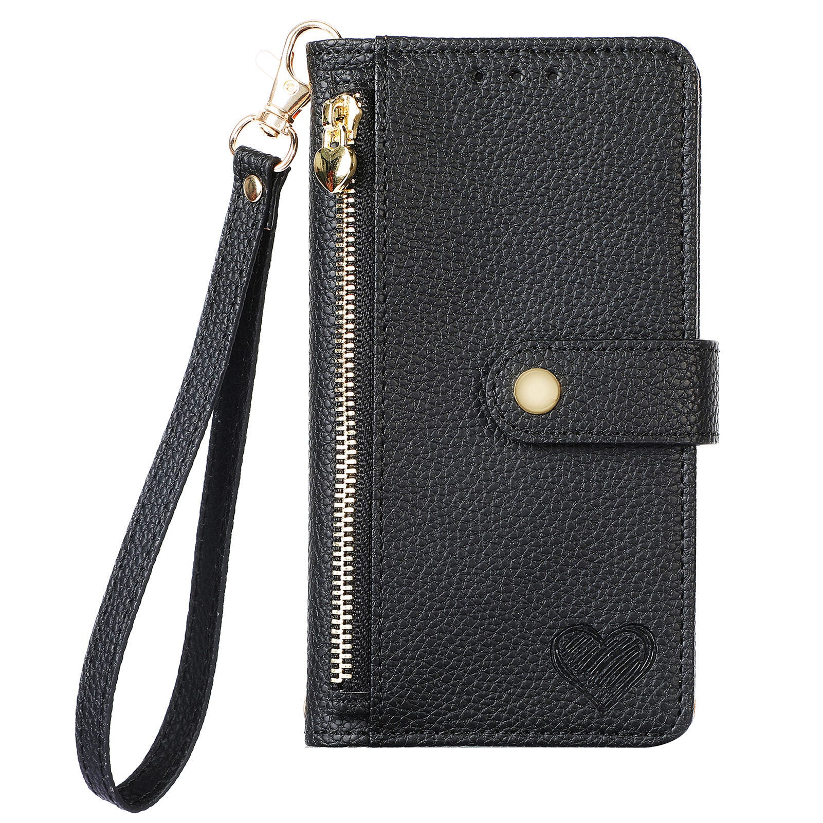 Original design heart crossbody wallet ankaw phone case