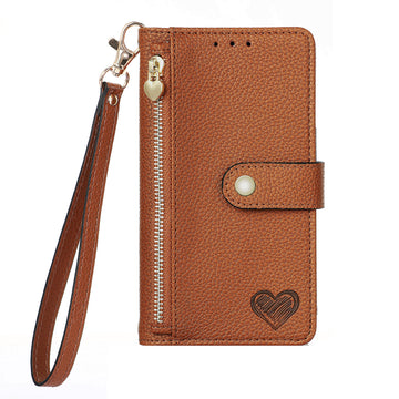 Original design heart crossbody wallet ankaw phone case