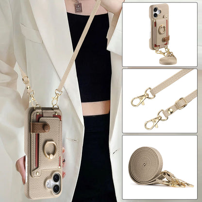 Original design versatile pocket design crossbody phone case