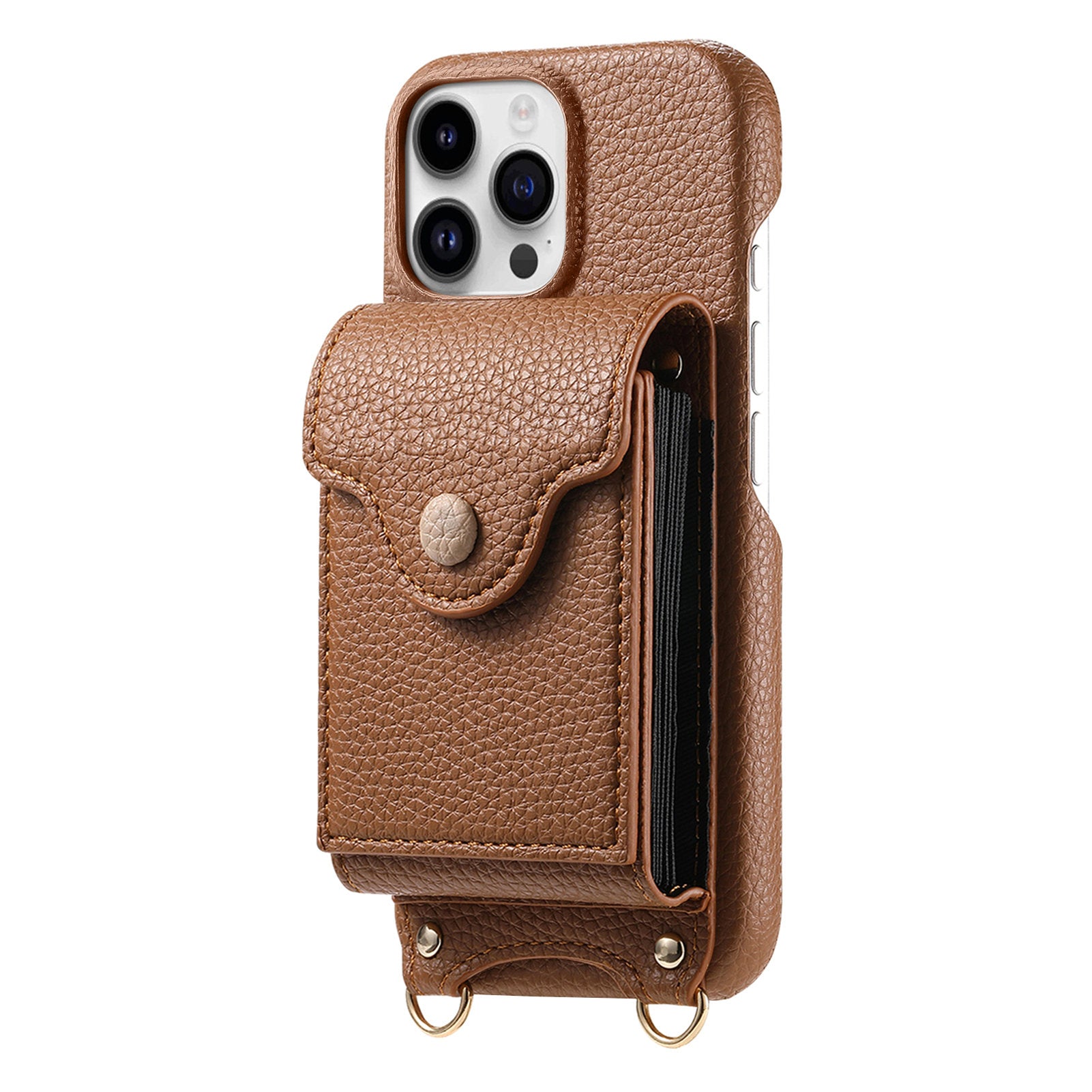 Original design crossbody leather phone case wallet