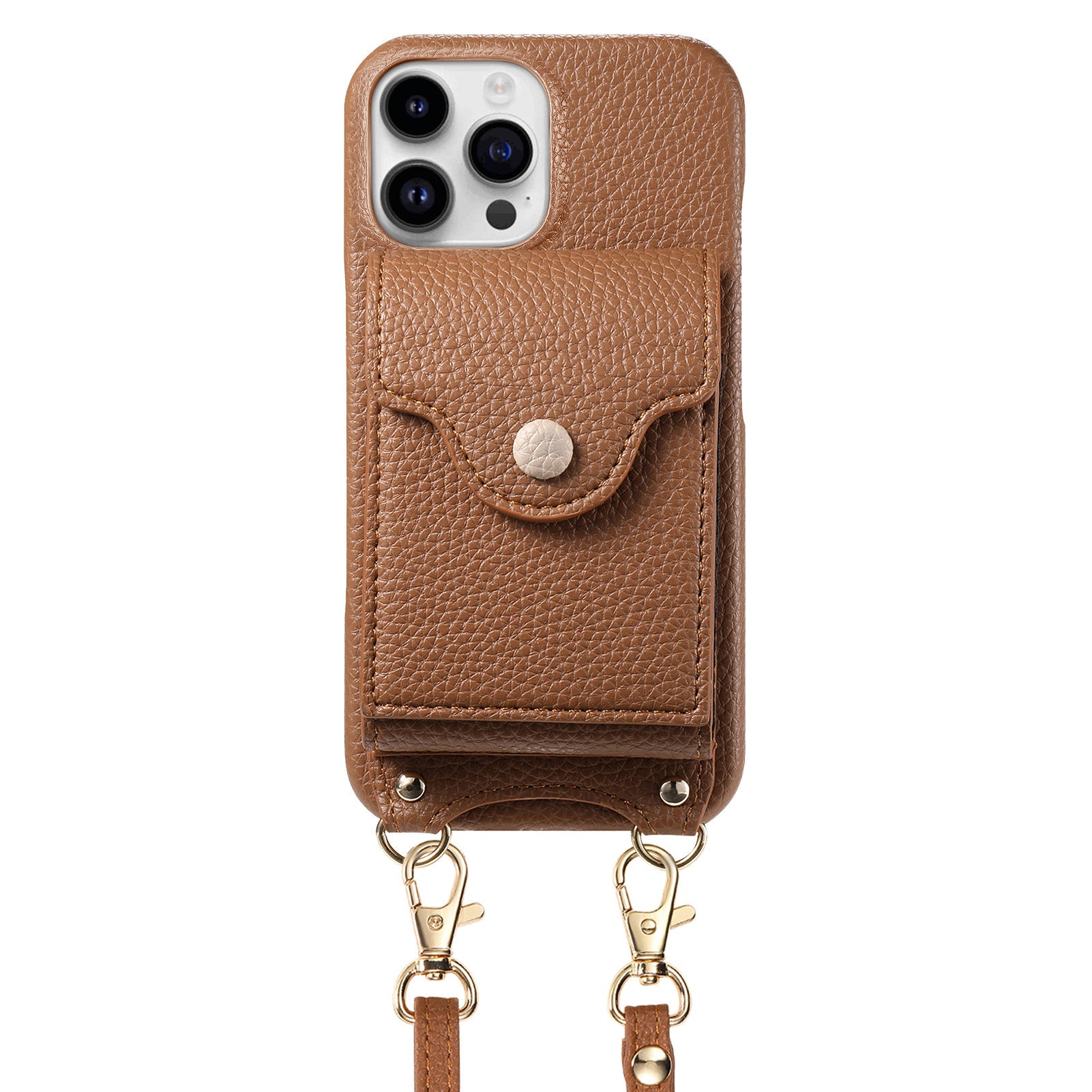 Original design crossbody leather phone case wallet