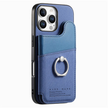 Original design multifunctional ring holder card holder wallet phone case