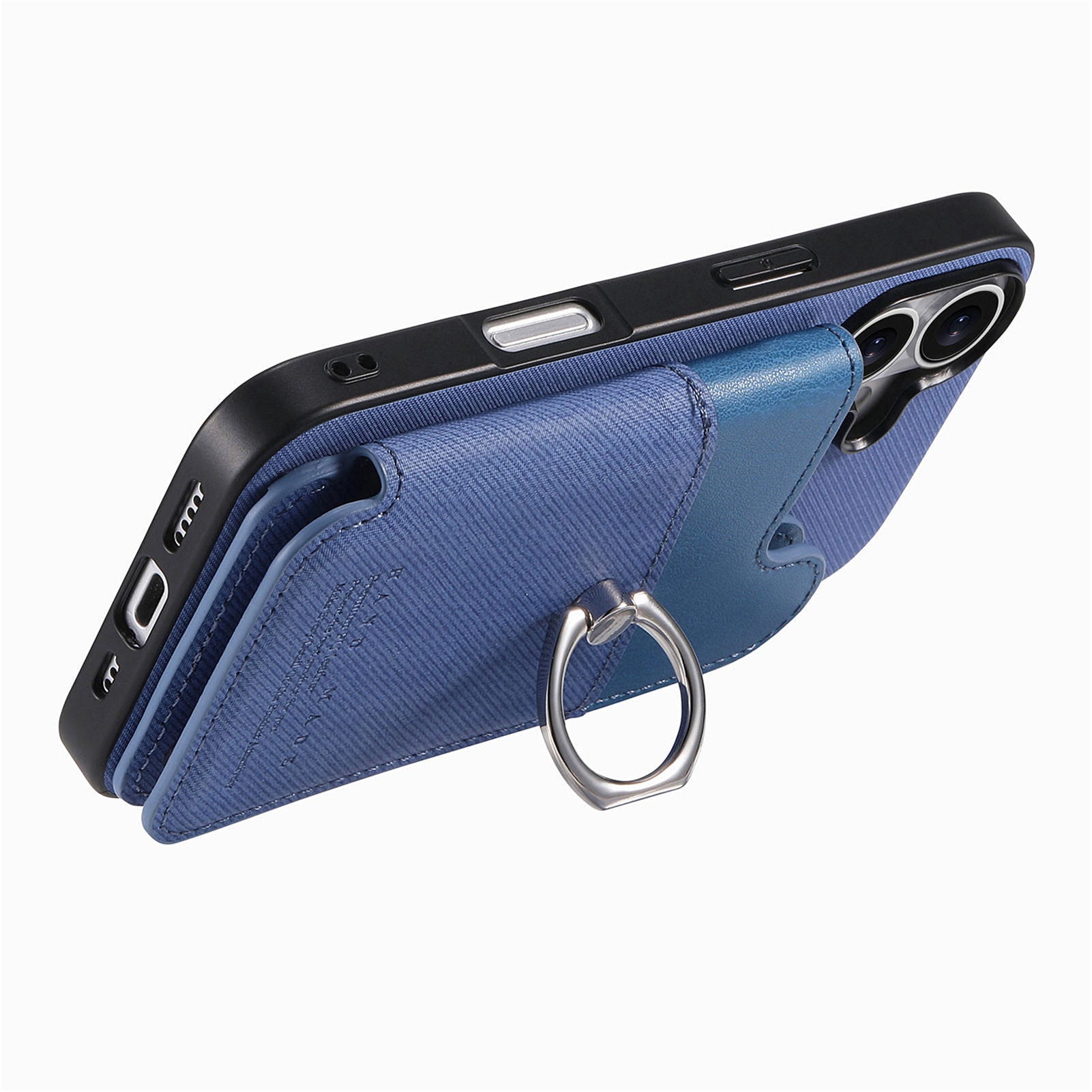 Original design multifunctional ring holder card holder wallet phone case