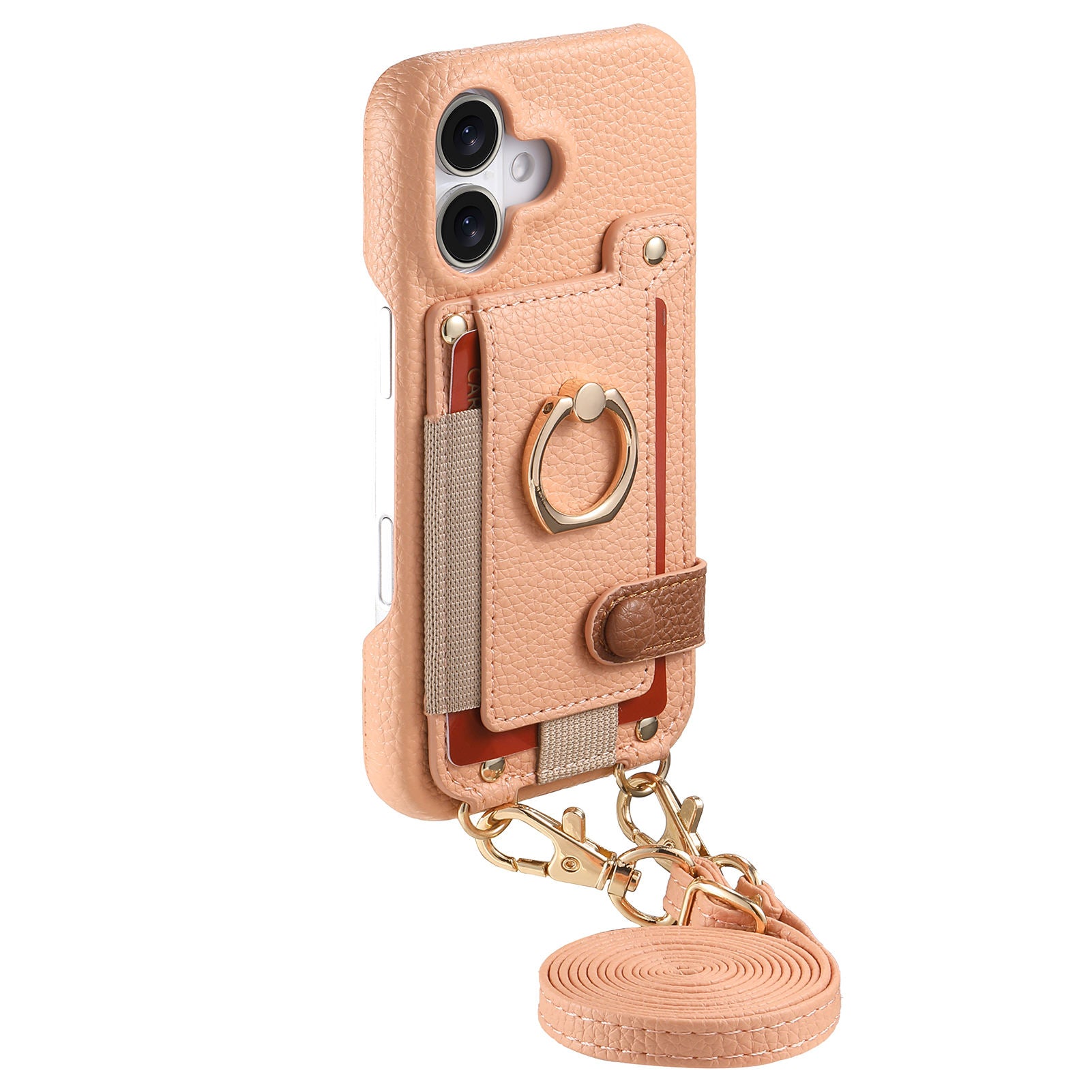 Original design versatile pocket design crossbody phone case